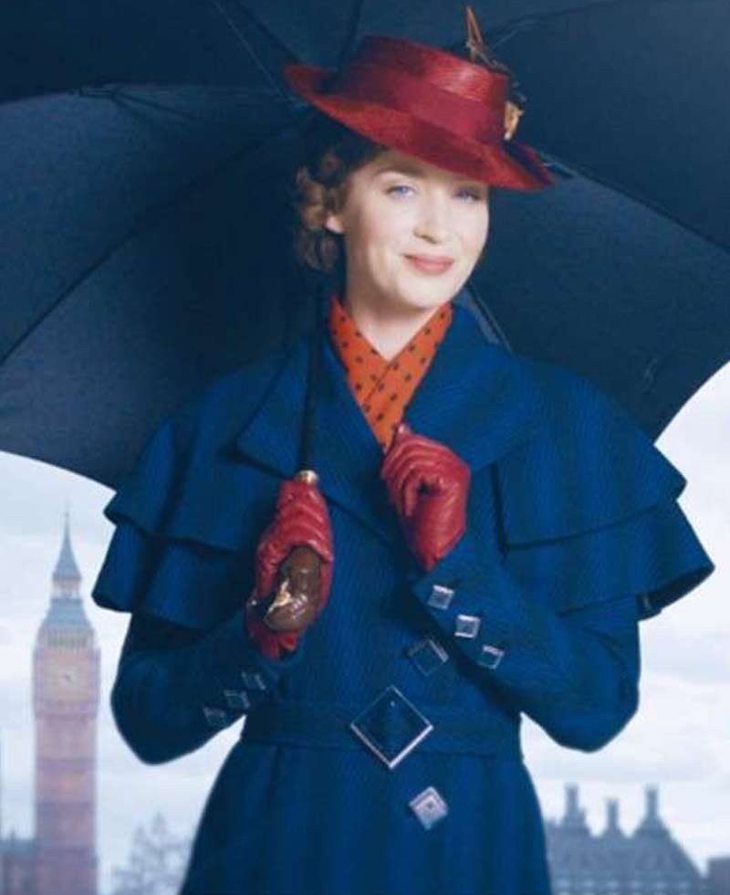 Mary Poppins Returns Blue Coat